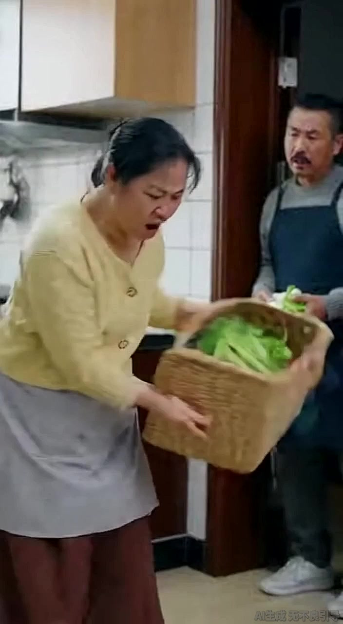 择菜扔掉菜心引发血案,中年夫妻为十几块钱大打出手太真实