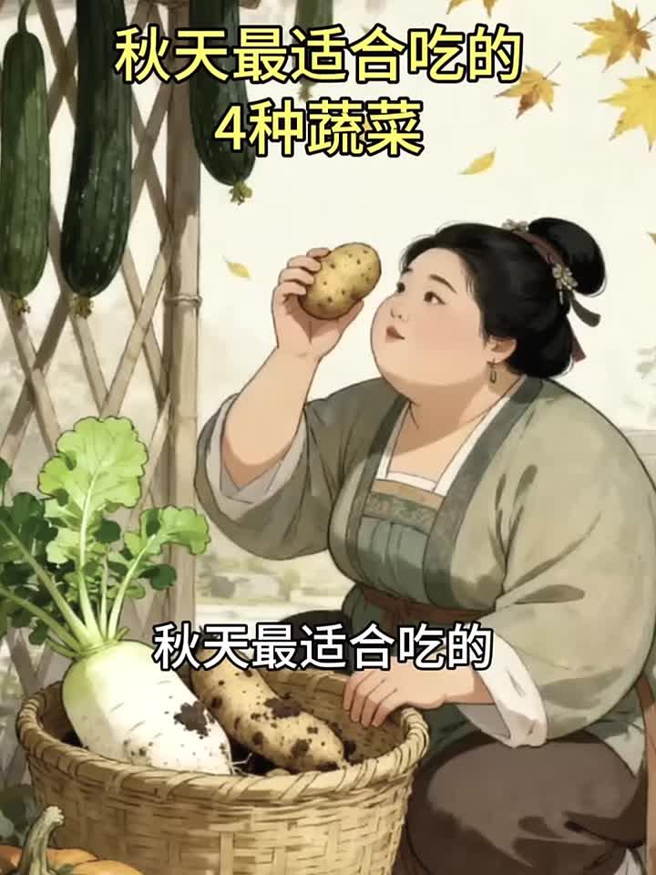 淡食润脏腑宽心怡性情,秋天最适合吃的4种蔬菜