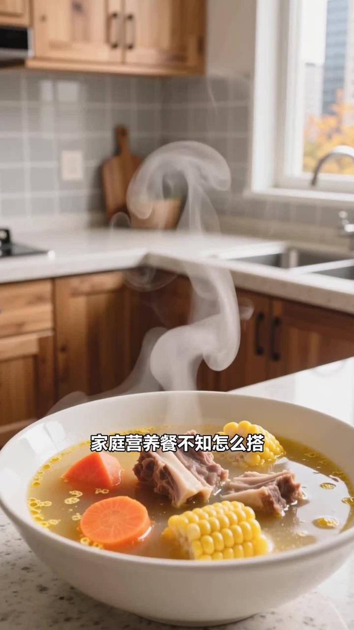 胡萝卜玉米排骨汤,营养均衡,全家都爱喝