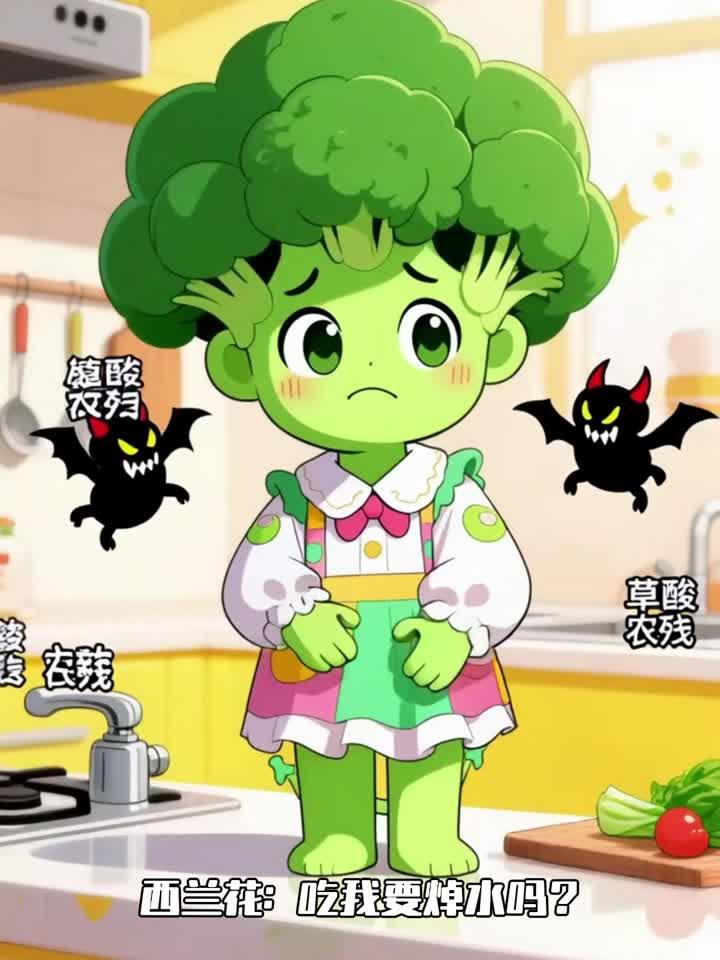 吃西兰花要焯水吗？开水焯 30 秒，去草酸还更脆嫩