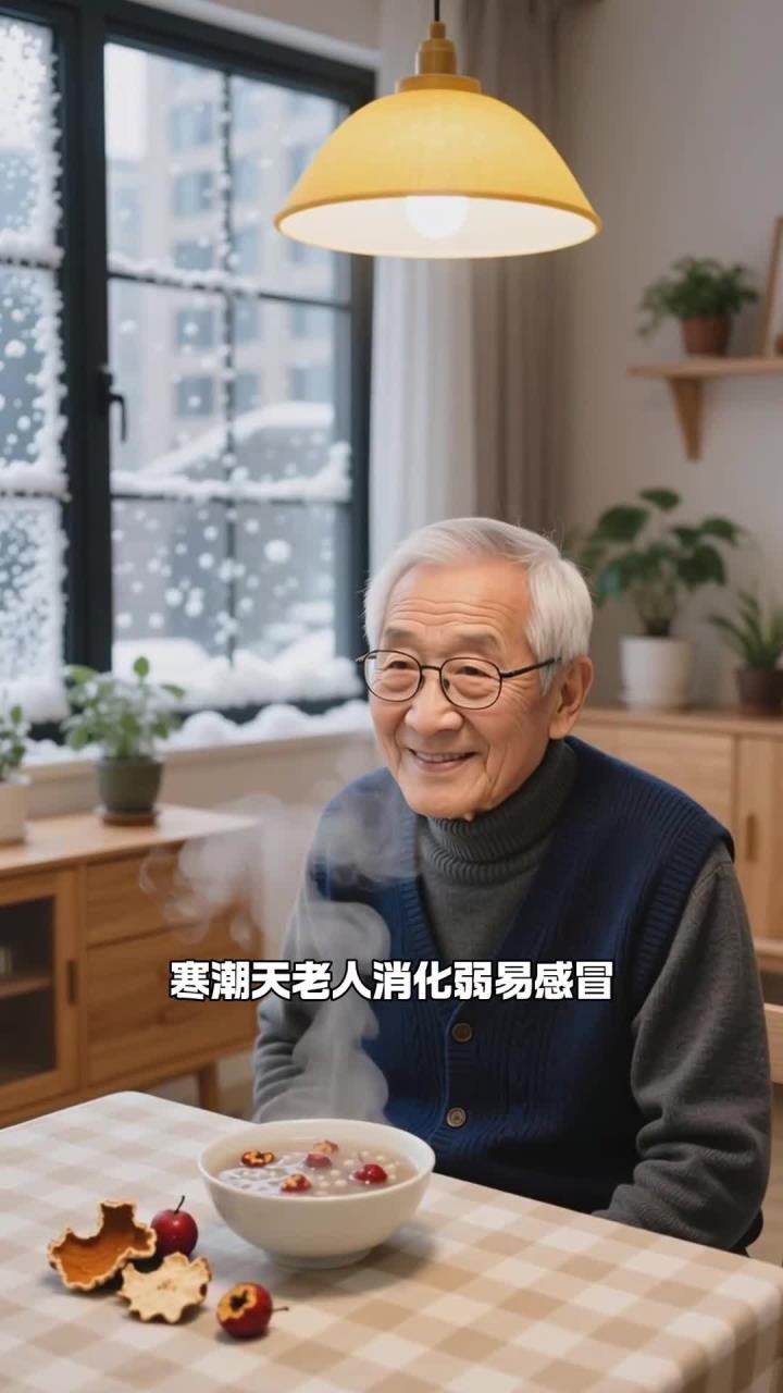 陈皮 + 山楂煮粥 老人 寒潮天促消化防流感