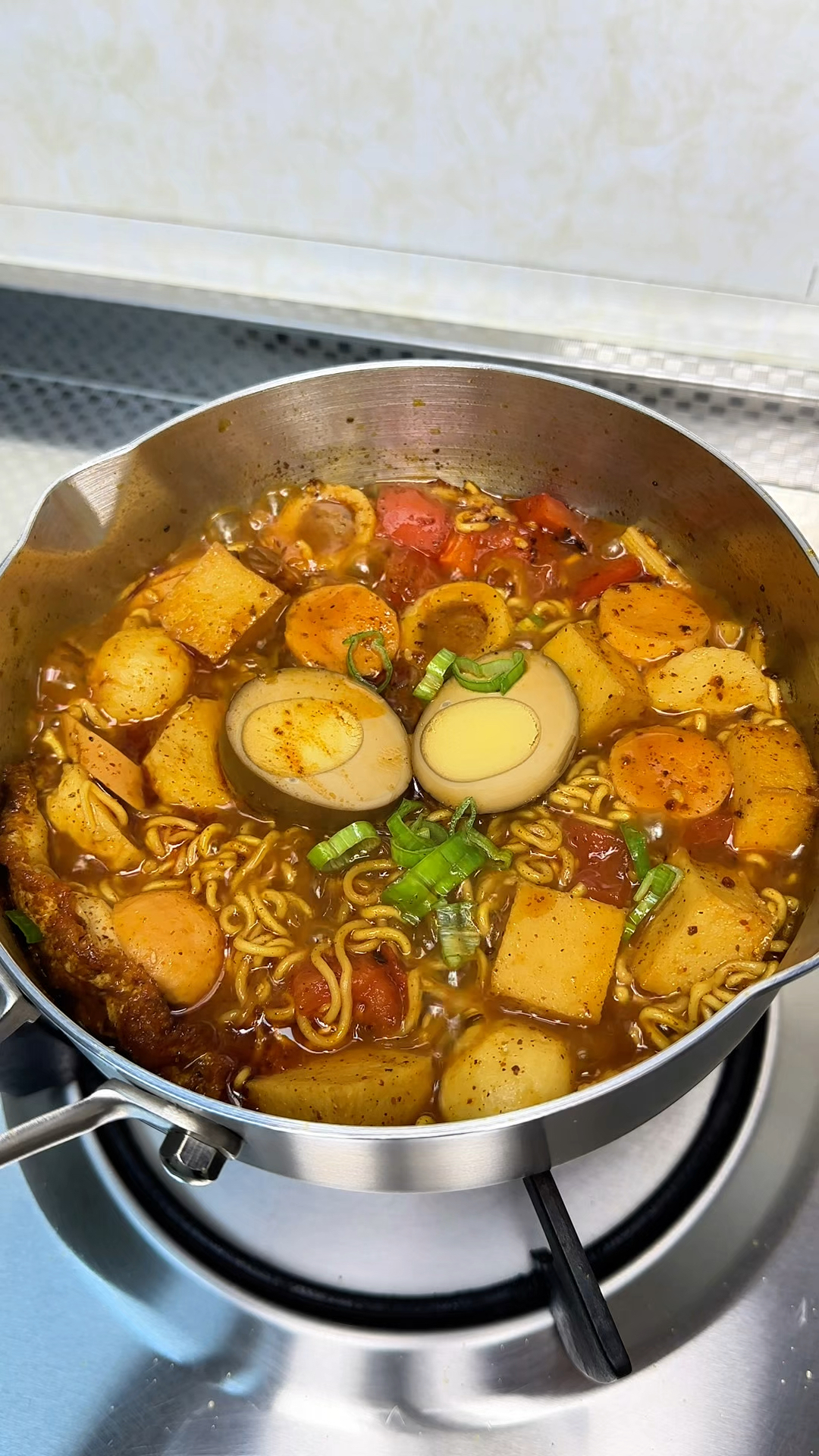 简单煮个粉面菜蛋～