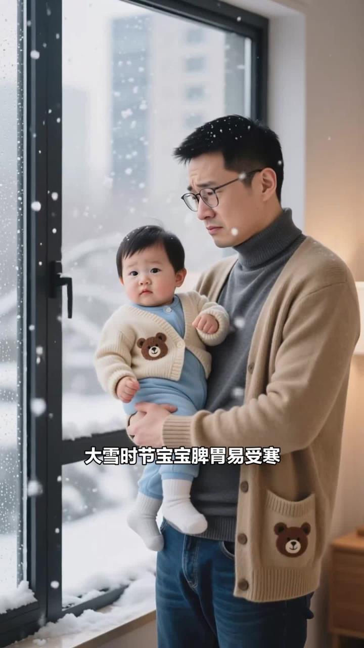 大雪宝宝健康养生：小米粥 + 山药 + 胡萝卜，健脾护阳少生病