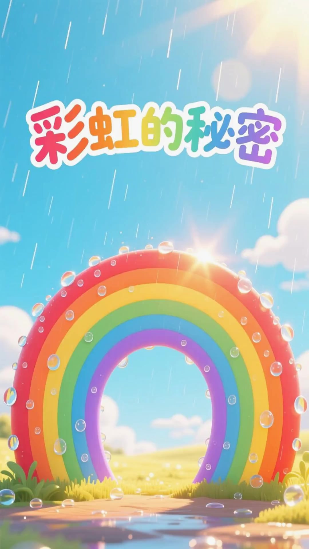 彩虹原来是圆形的,你知道彩虹是怎么来的吗?