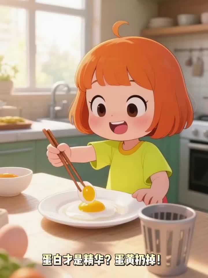 吃鸡蛋只吃蛋白?蛋黄含卵磷脂,每天 1 个全蛋更营养
