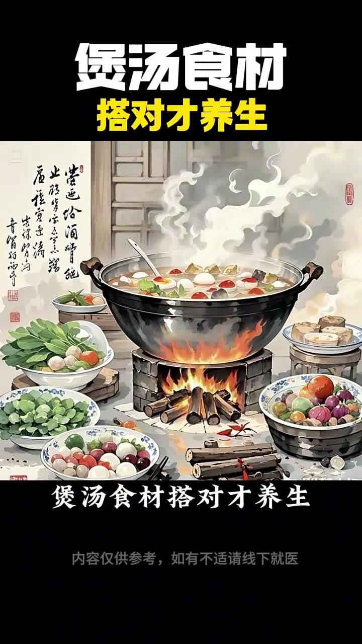 煲汤食材的搭配