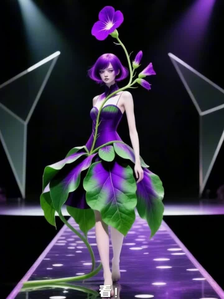 紫背天葵T台秀 双色叶片藏功效