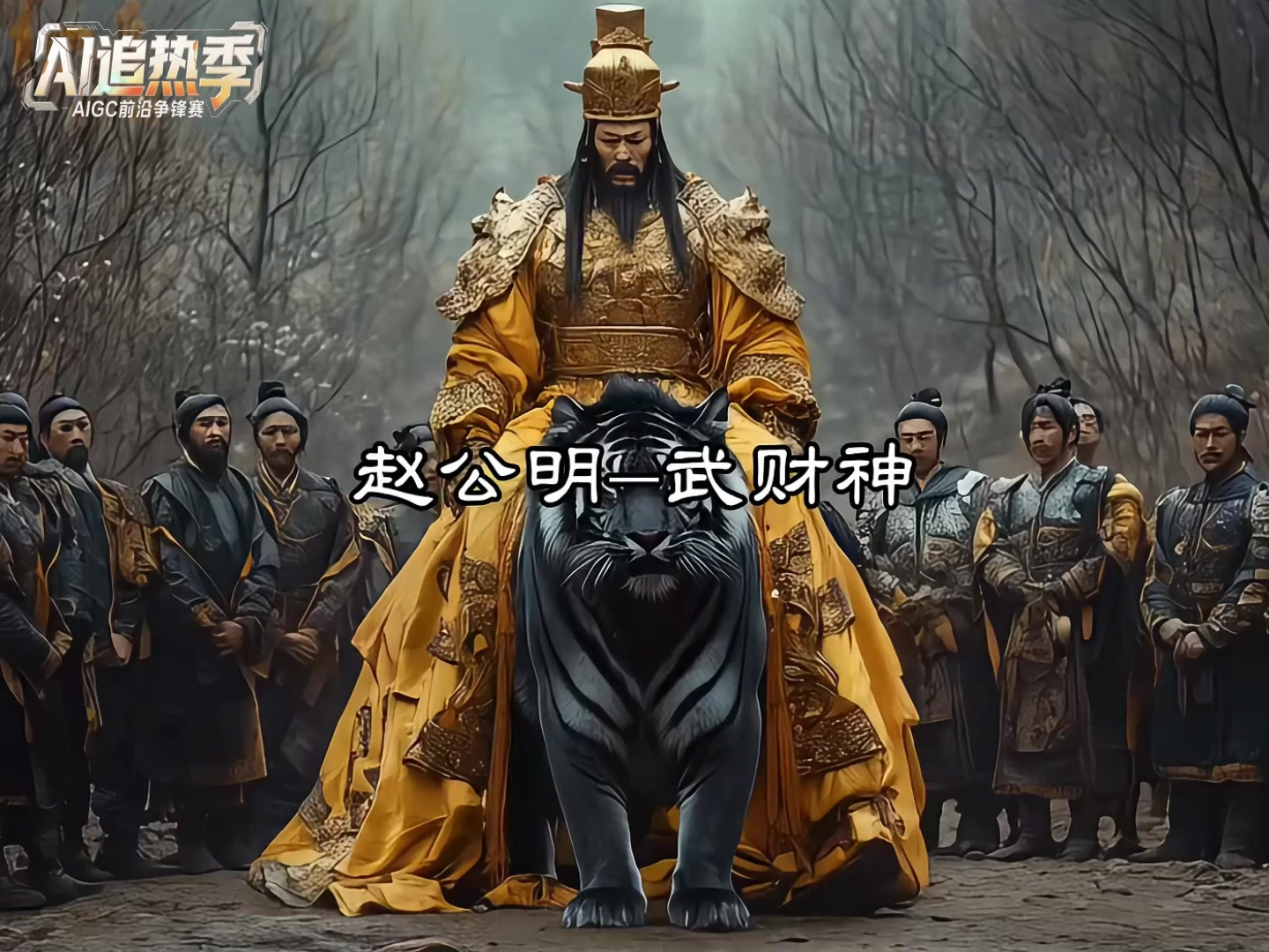 财神来我家 迎财神 赵公明-武财神 神话传说
