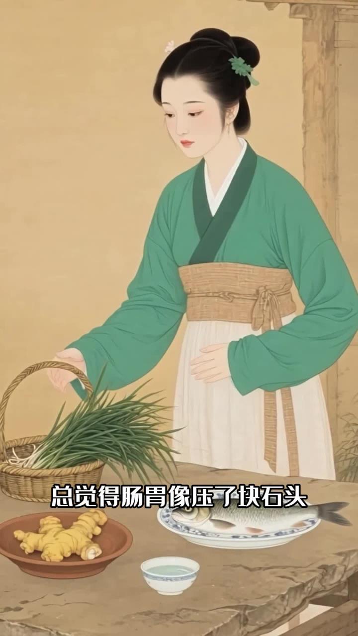 湿热天总觉得肠胃沉?菖蒲生姜炖鲫鱼,祛湿健脾护消化