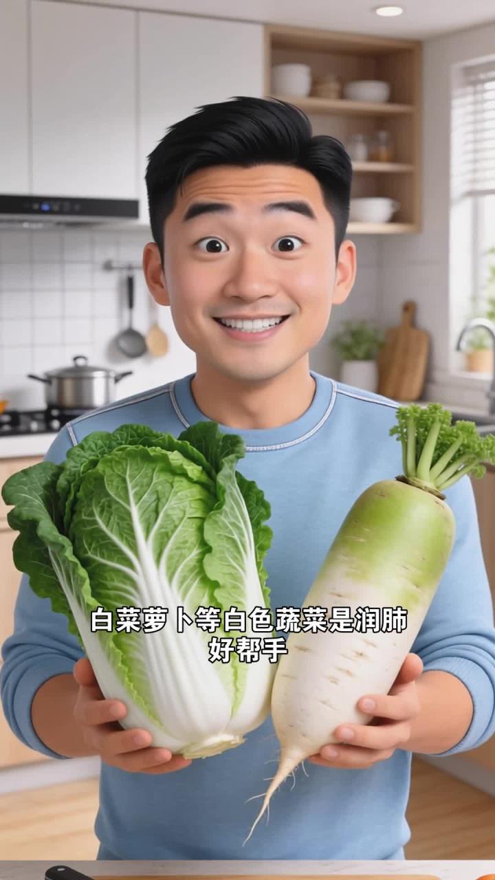 健康：秋季多吃白色蔬菜，白菜萝卜润肺好