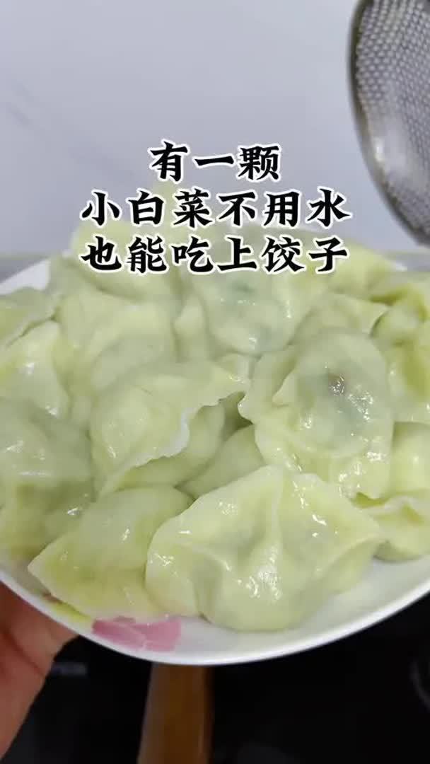 小白菜拌馅儿怎么做好吃?试试这样做鲜亮不油腻还香