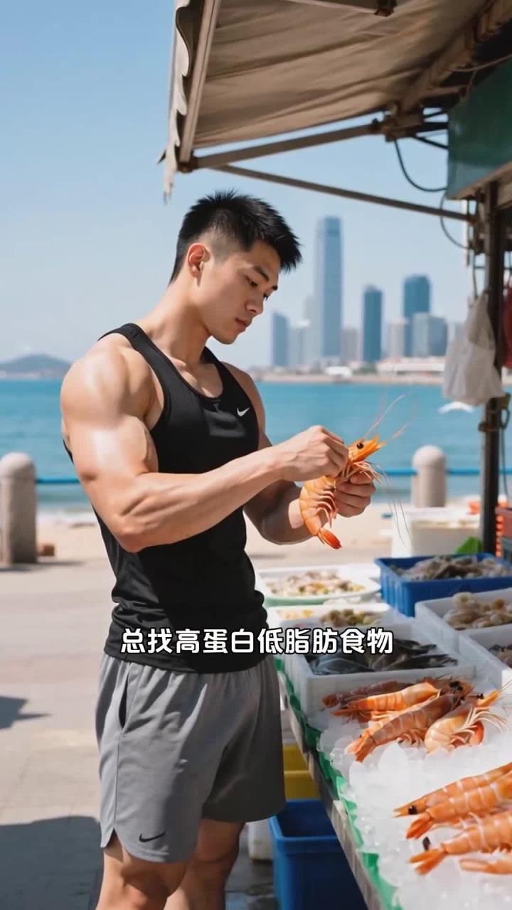 高蛋白低脂肪的 9 种海鲜，虾 + 蟹 + 扇贝 + 鲈鱼 + 鳕鱼 + 三文鱼