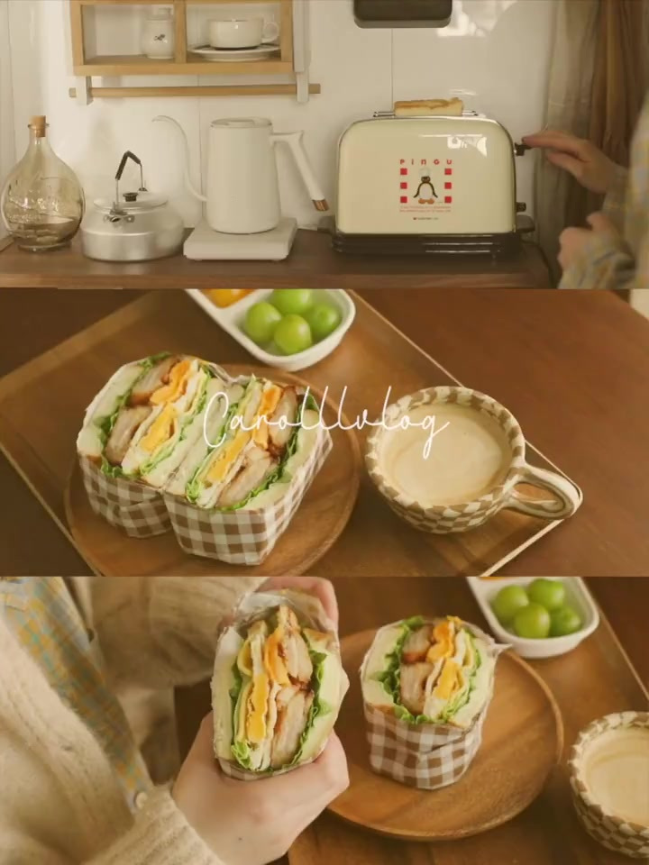 早餐三明治|奥尔良鸡扒三明治