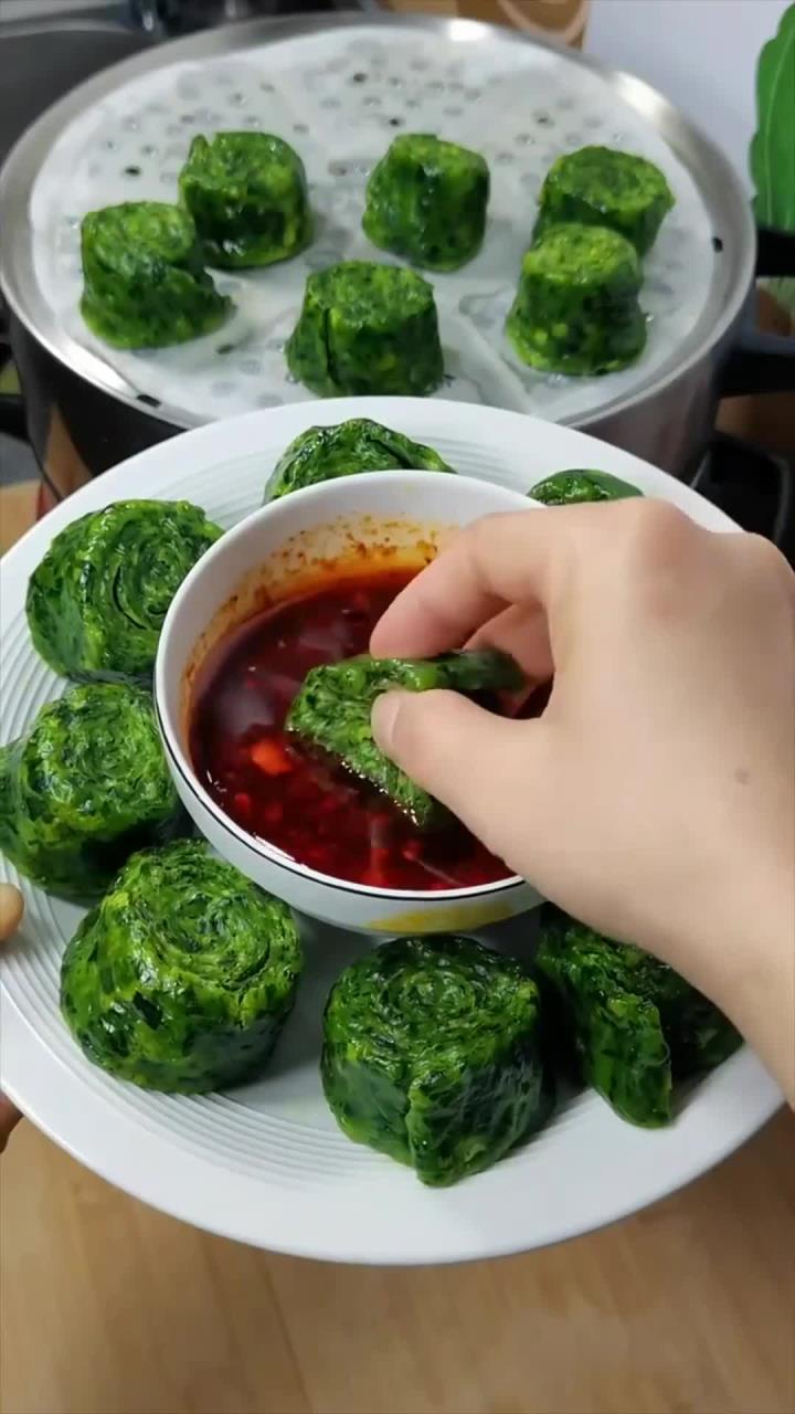 菠菜新吃法