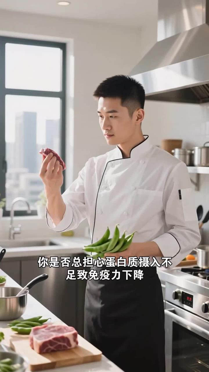炒牛肉荷兰豆荚 补蛋白强免疫