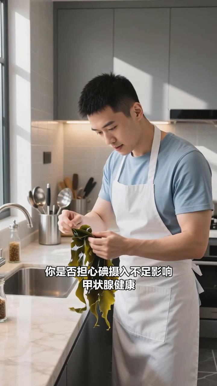 常食海带豆腐汤加虾皮,补充碘质护甲状腺