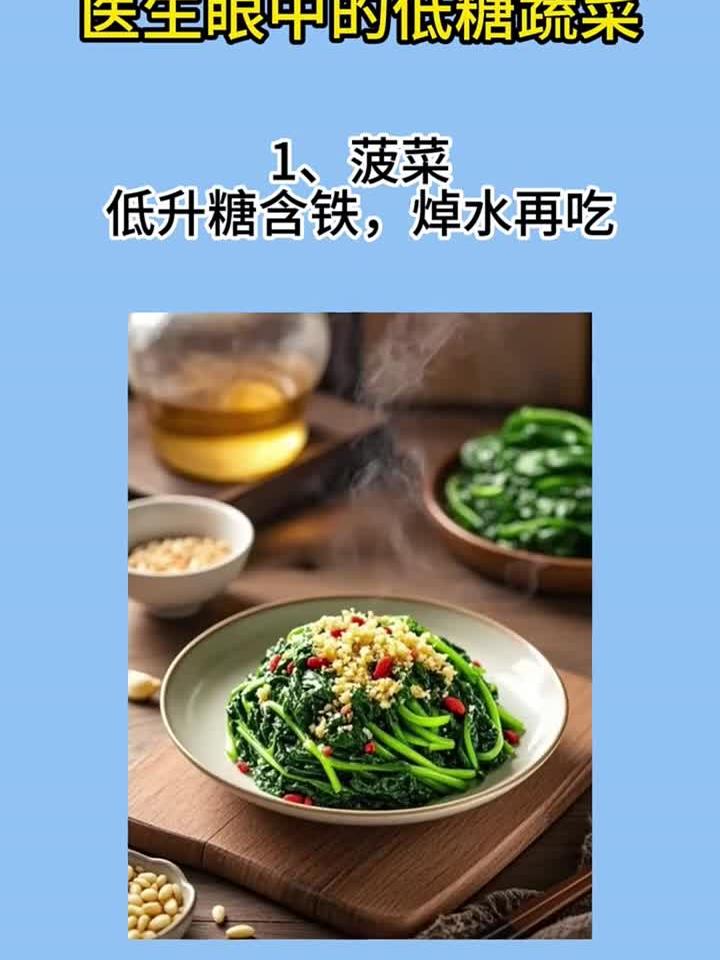 医生眼中的低糖蔬菜