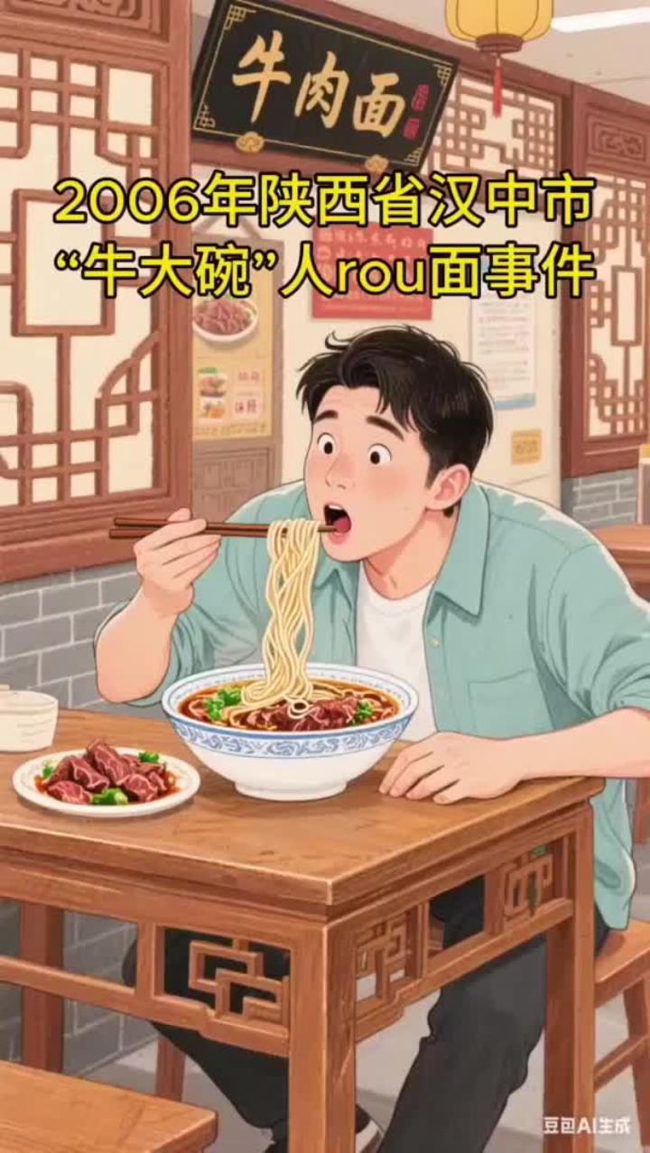 2006年,陕西汉中《牛大碗事件》真实案件根据刑法该怎么判