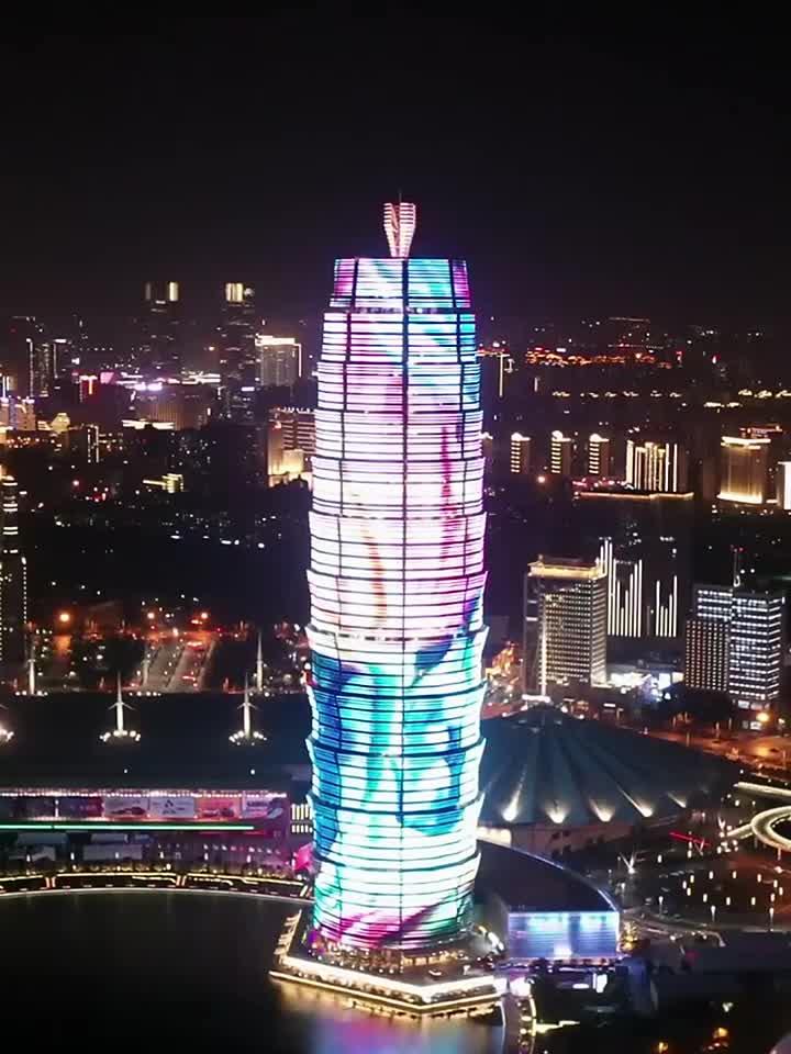 郑州大玉米楼，城市地标