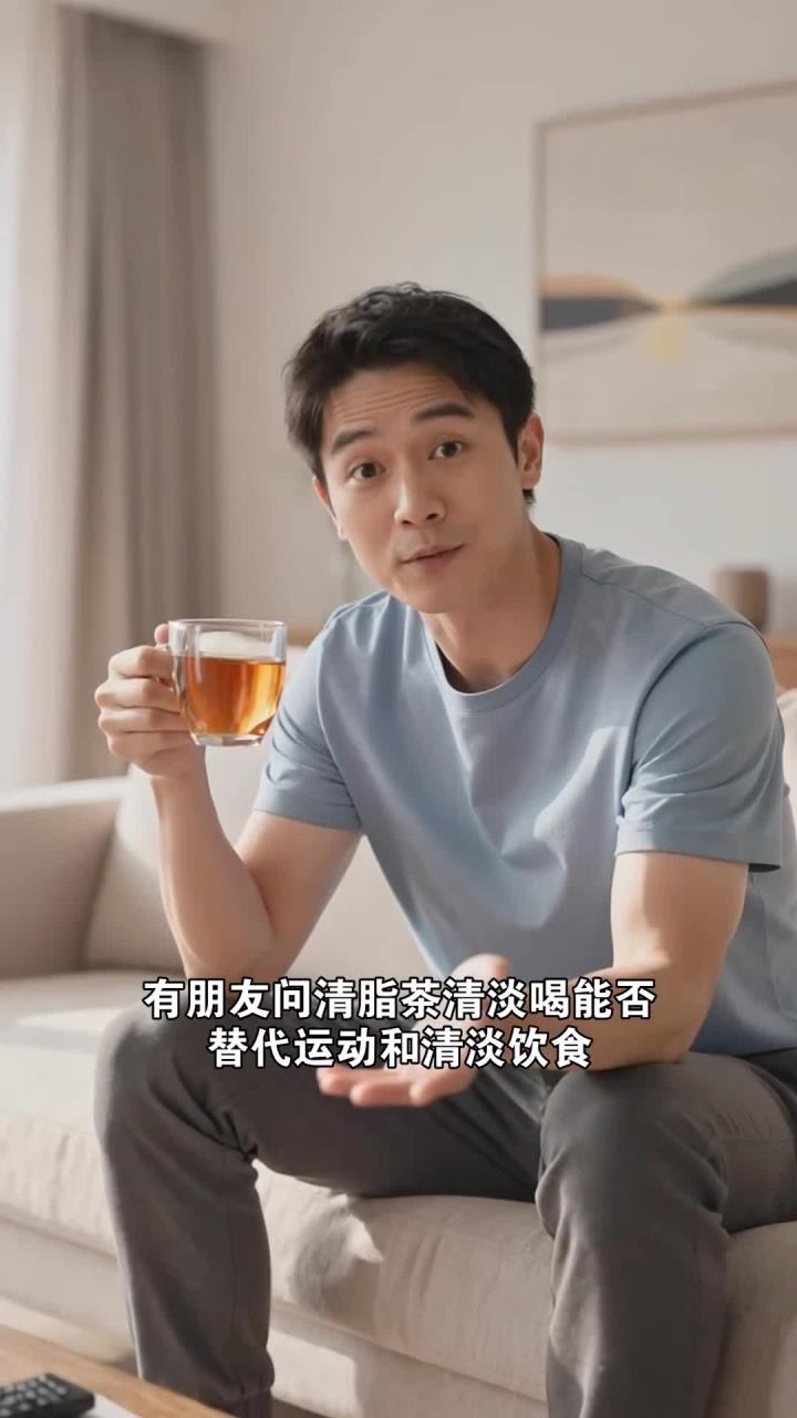 清脂茶要清淡,不能替代运动和清淡饮食?