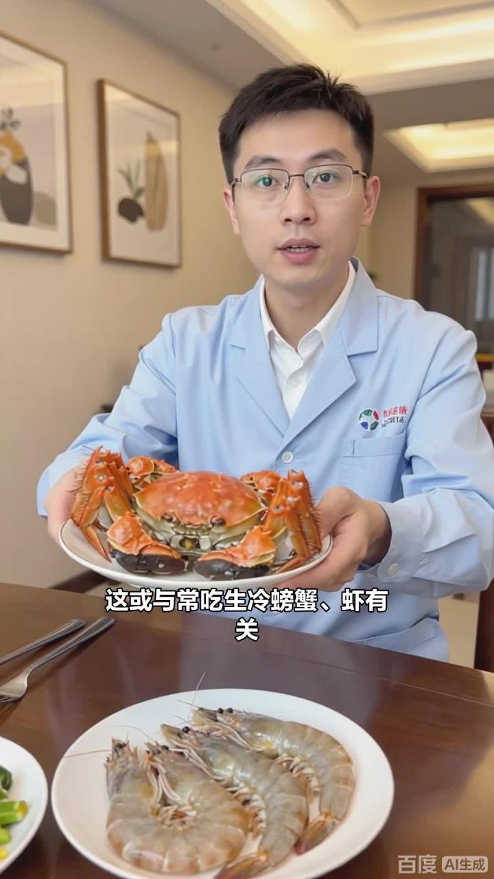 少吃生冷螃蟹和虾，保护肠胃阳气，腹痛腹泻全减少！