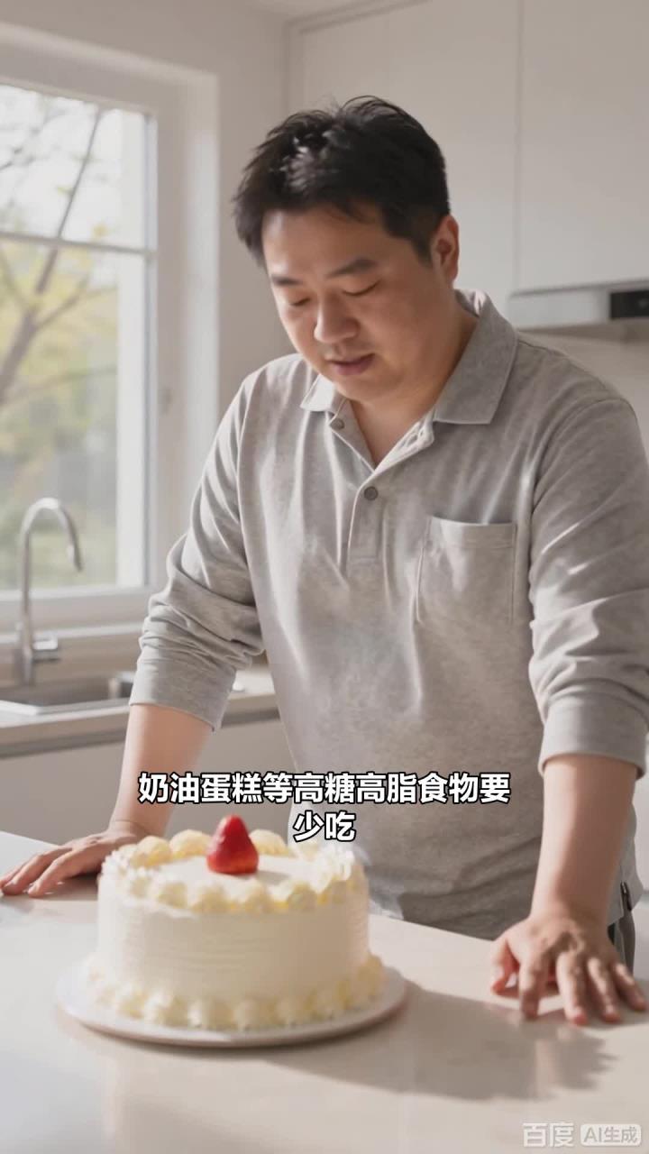 痰湿体质忌吃奶油蛋糕,保护脾胃,避免加重体内痰湿