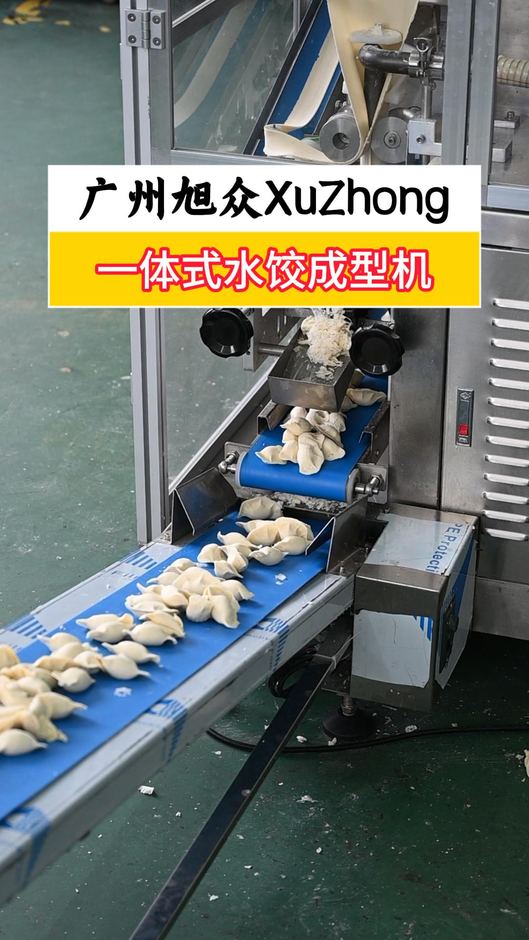一体式全自动水饺机,高效量产省工神器,时产30000枚饺子