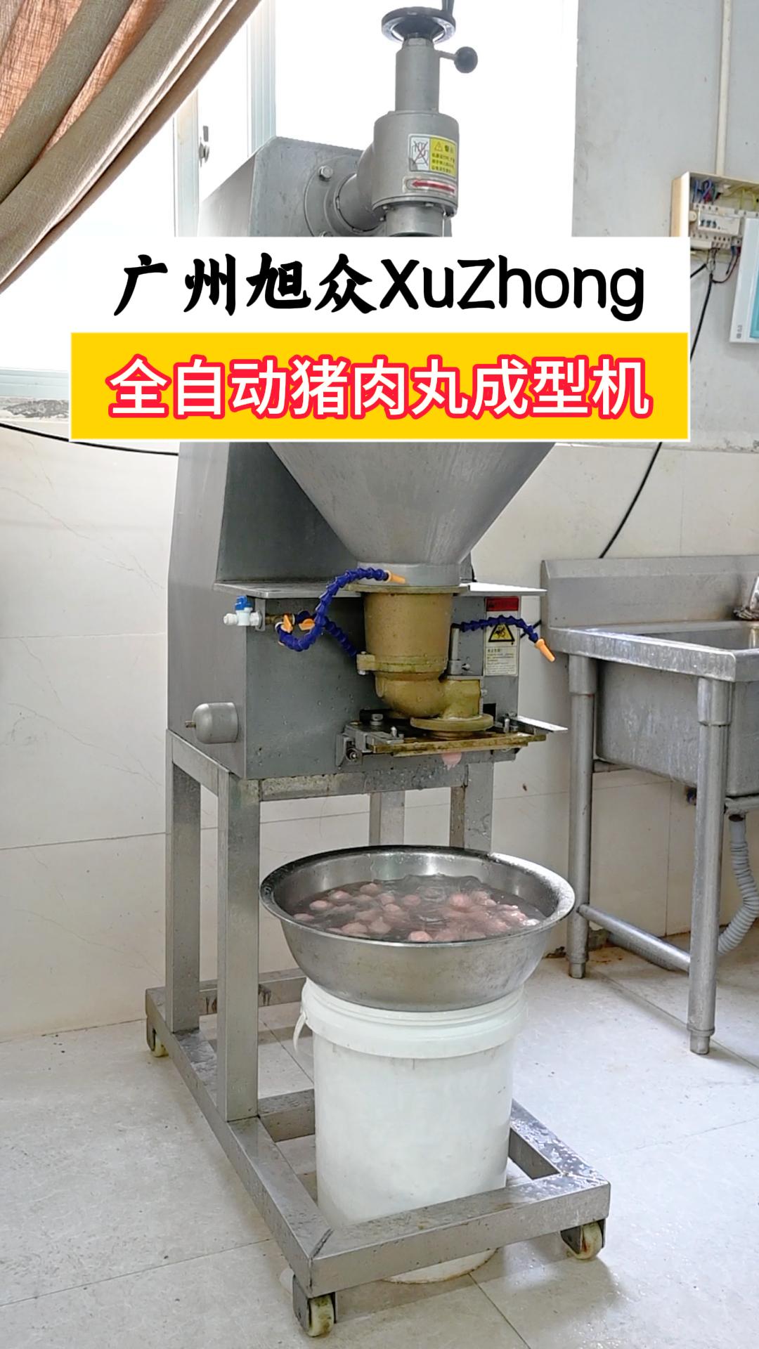 轻松“丸”美制造，全自动肉丸机实现高效量产，一键出丸省时省力