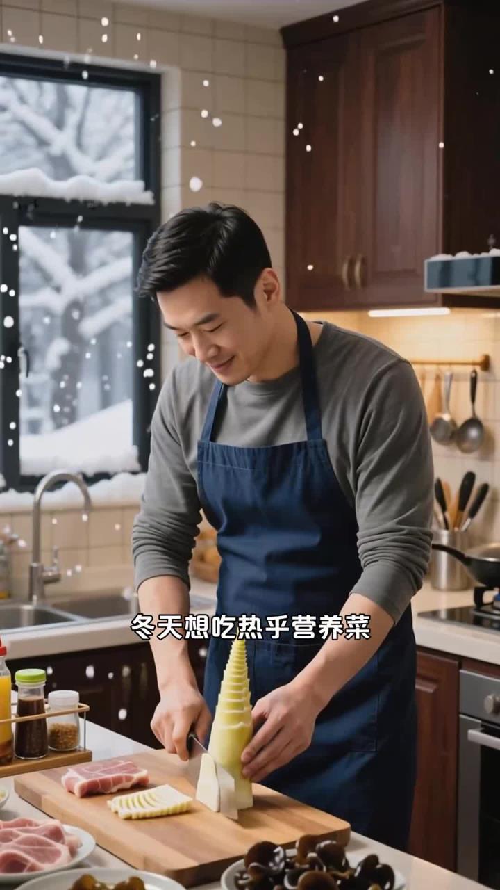 冬笋炒肉需加木耳,适合冬季