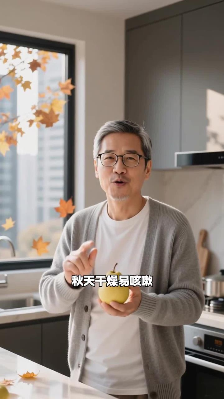 秋天多喝冰糖雪梨汤,润肺止咳助健康养生～