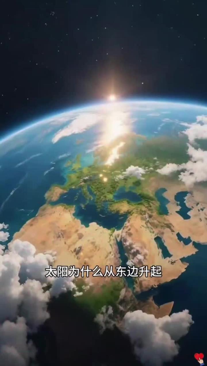 太阳为什么从东边升起西边落