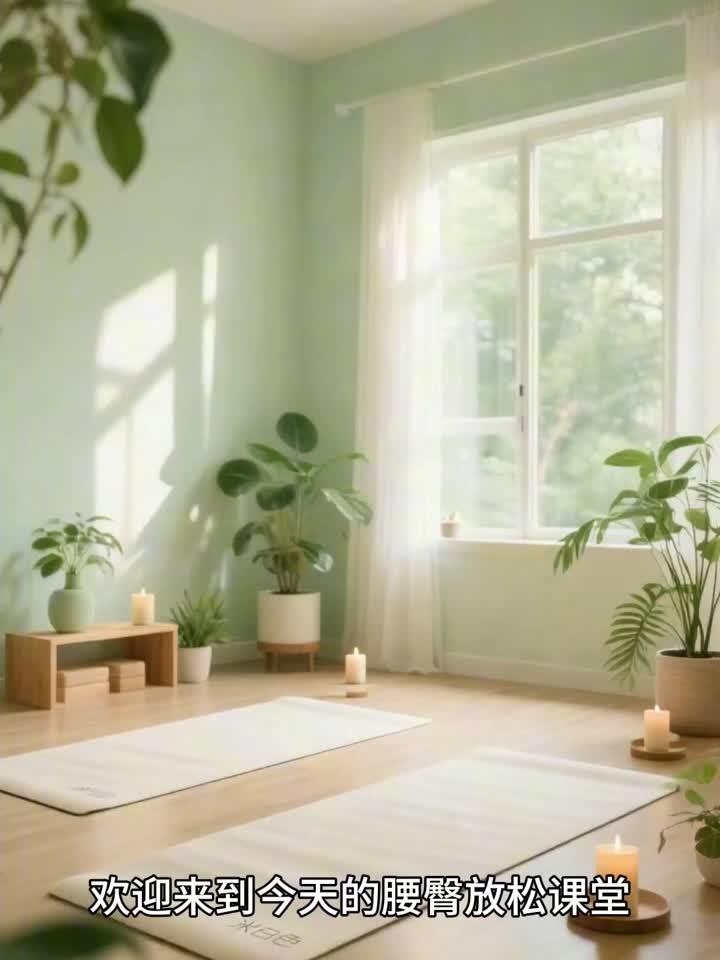 瑜伽养生跟练之腰臀放松秘籍