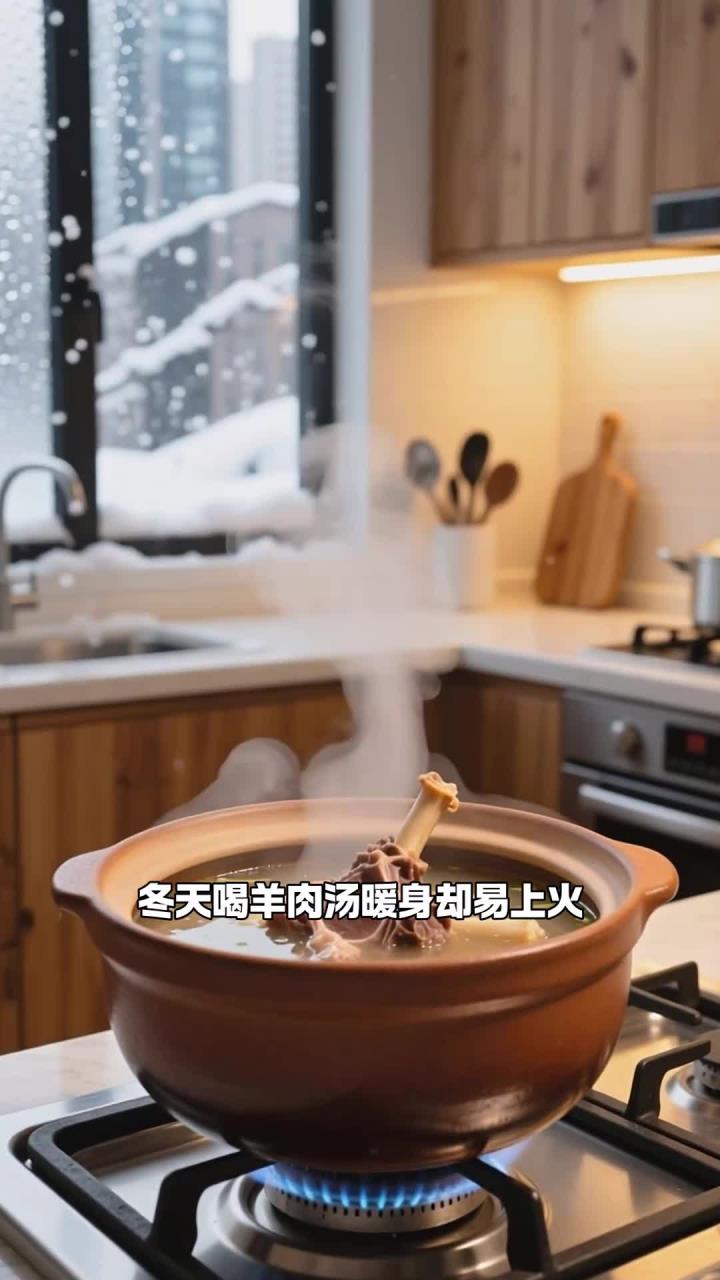 冬天健康养生喝羊肉汤！加这 2 样，暖身不上火～