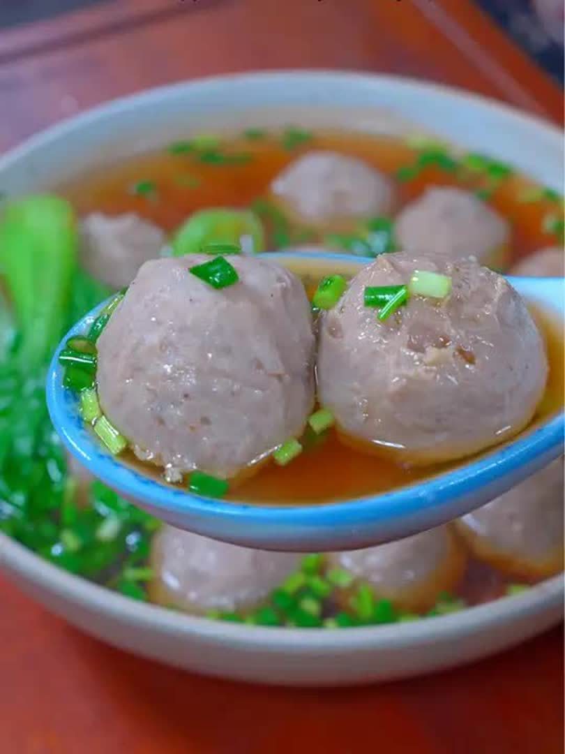 在家也能吃到Q弹爽口的牛肉丸,一口下去满口爆汁,真的是太太