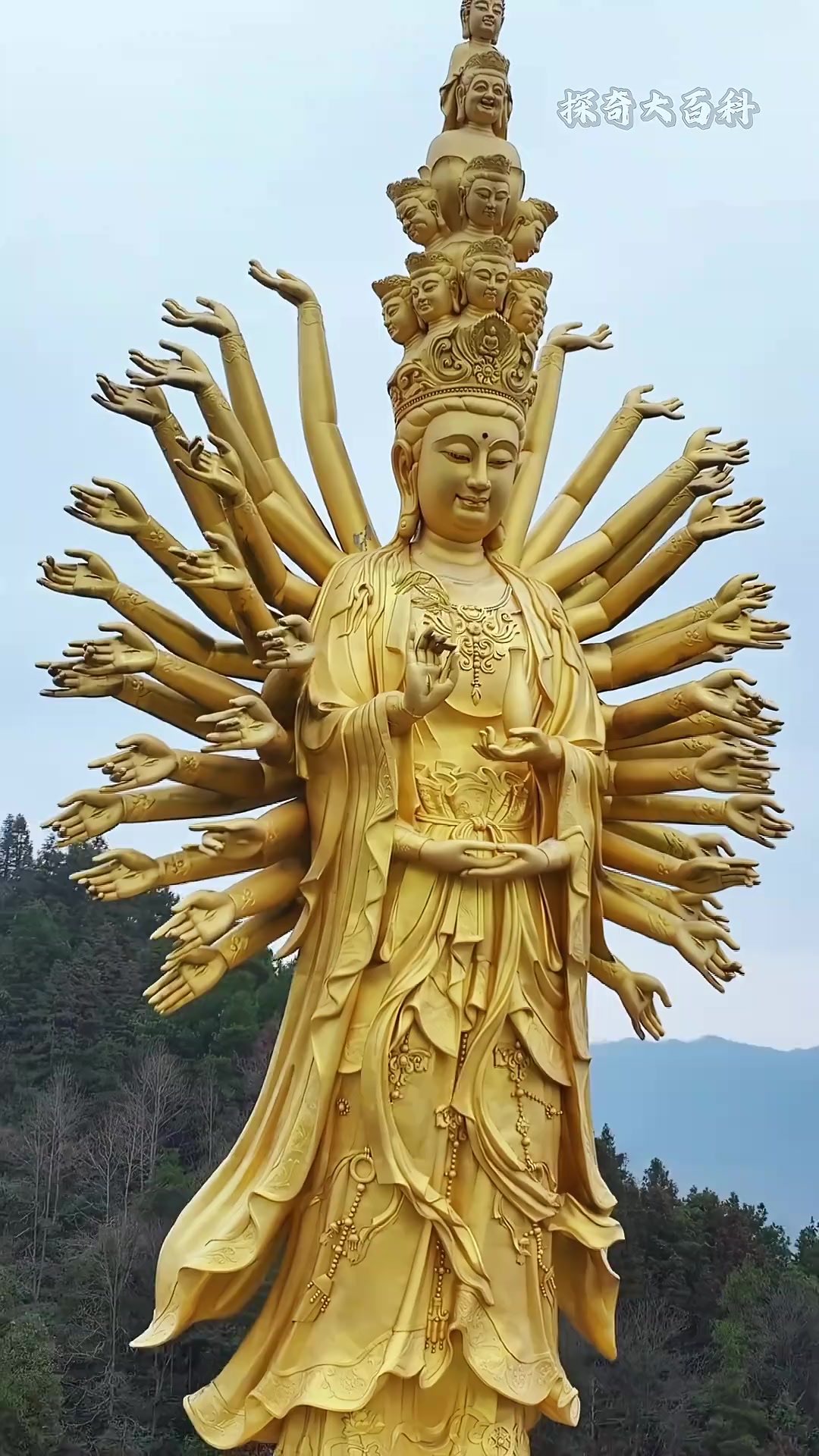 这些让人敬畏的佛像你都见过吗？刷到即是有缘人平安康泰