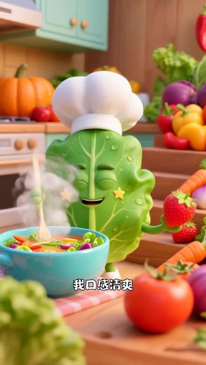 晚上添份嫩青菜,肠胃负担小,睡眠质量升