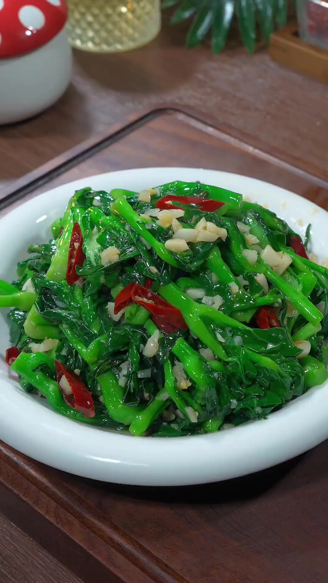 哈哈哈清炒油菜苔