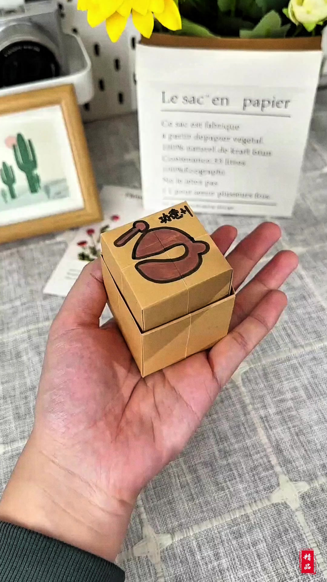 教你用纸做个解压小木鱼，没事敲一敲，好解压