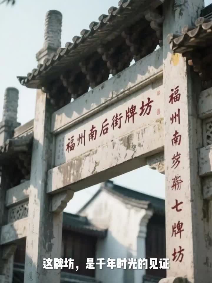 探访福建三坊七巷，明清古坊巷展现福州文脉