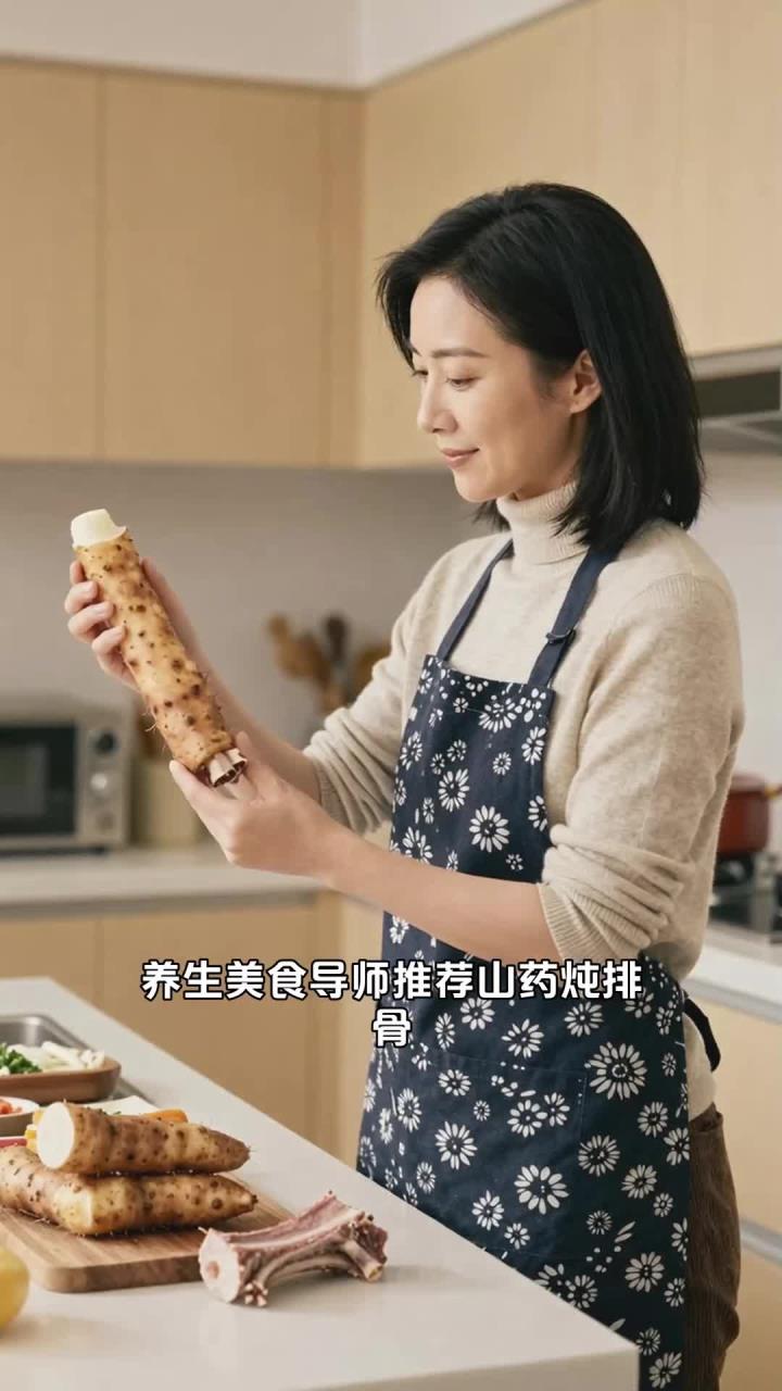多吃山药炖排骨,健脾养胃又补钙,秋冬养生好菜品