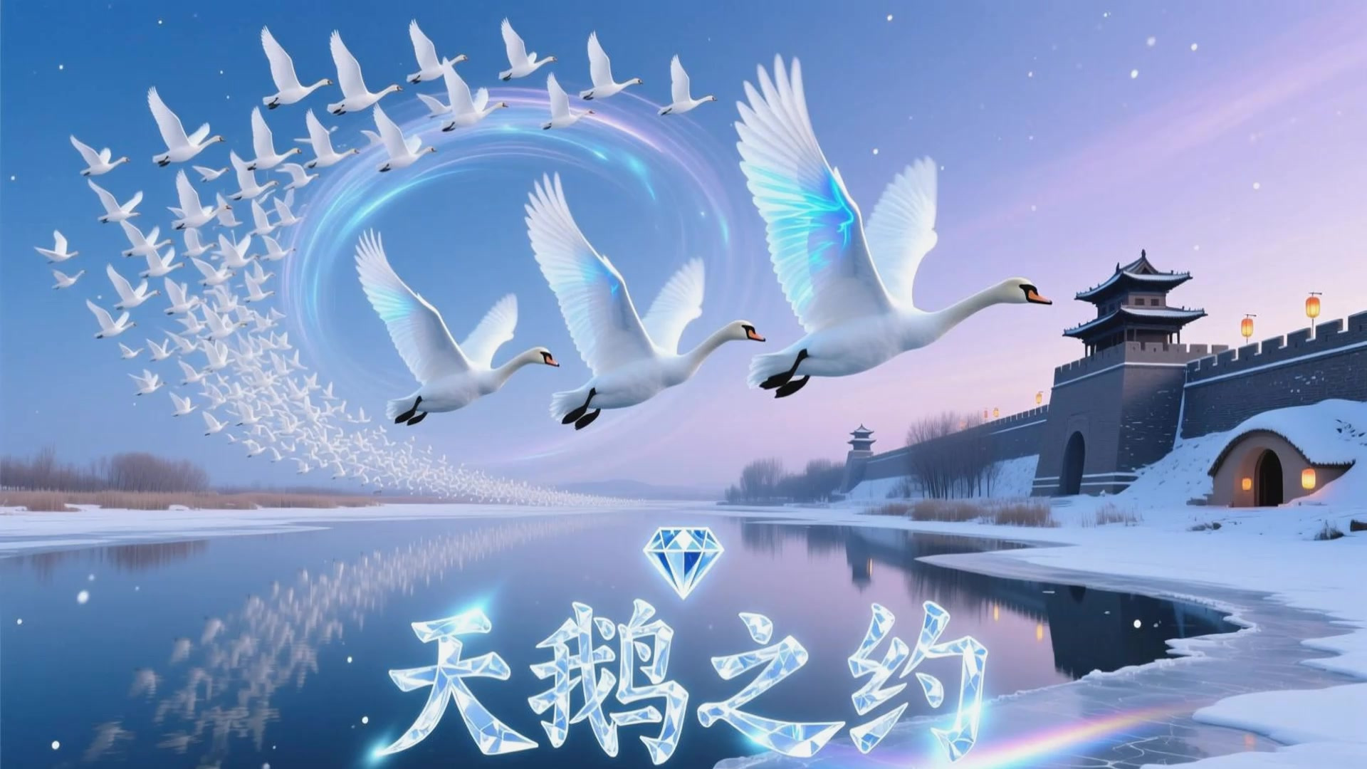 秋冬旅行进行时,三门峡的冬天因为白天鹅充满生机,因为这里是城市中的天鹅观赏地