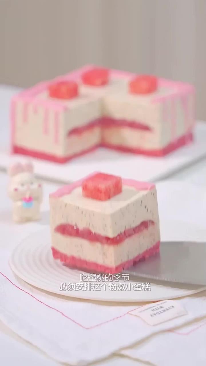 少女心爆棚的高颜值甜品,蜜桃季一定不要错过呀!