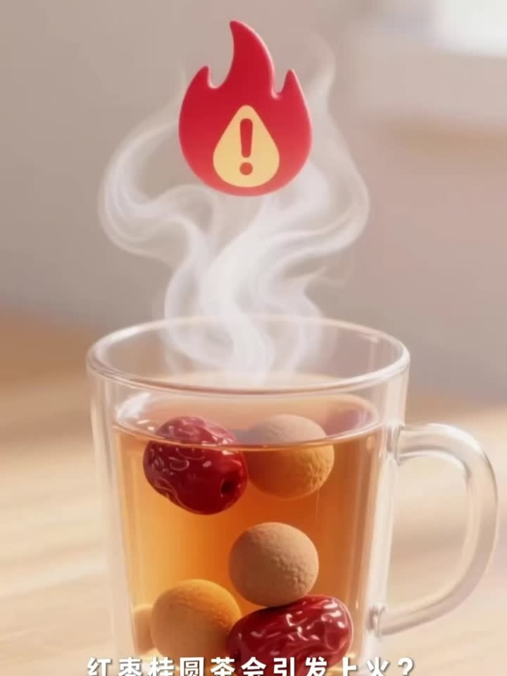 红枣桂圆茶会引发上火?体质不同答案不同