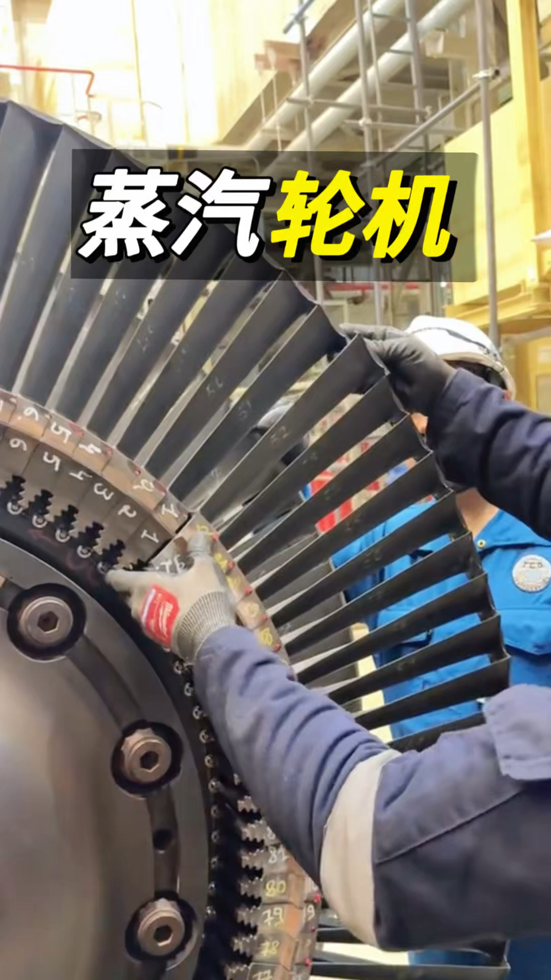 蒸汽轮机制造及工作原理#蒸汽轮机#发电#科普#机械#汽轮机