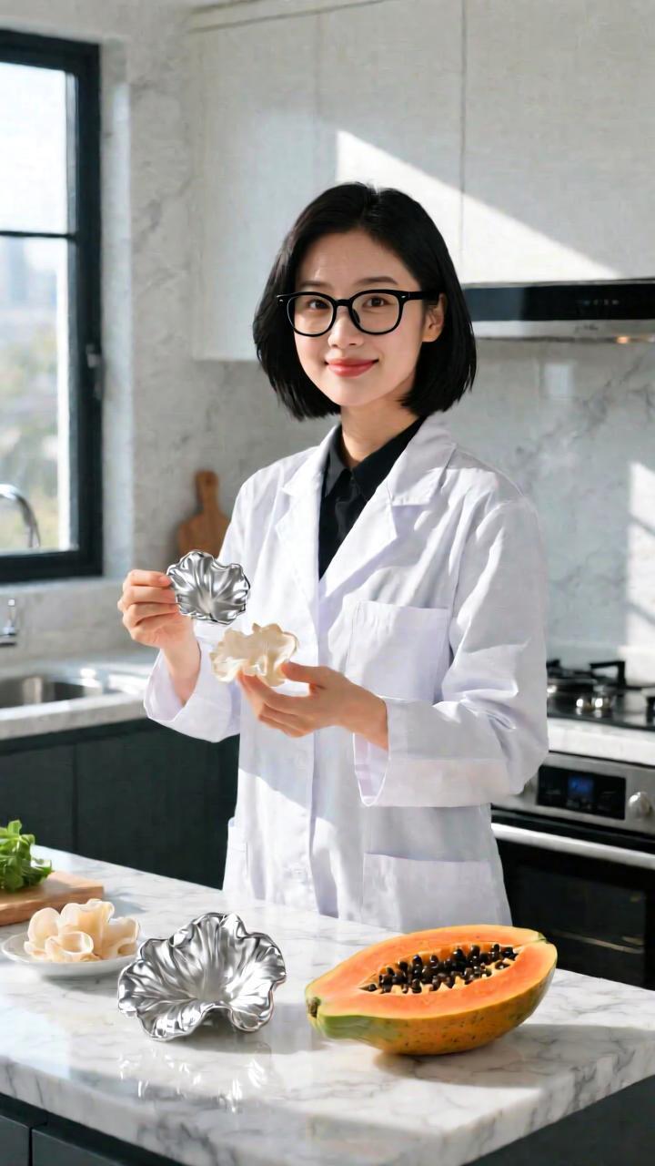 银耳木瓜汤美白靠谱，丰胸效果别当真