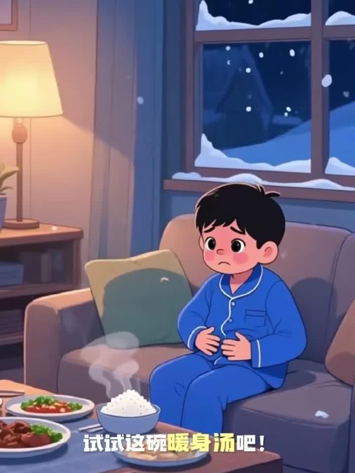 冬季晚餐添碗番茄金针菇汤，补营养护肠道强身体素质
