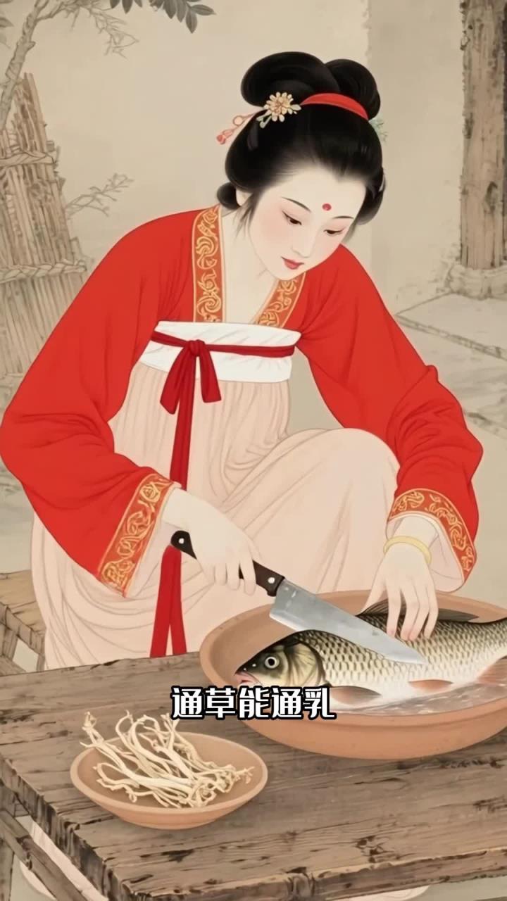 产妇奶水不足!通草鲫鱼汤,下奶快还够营养