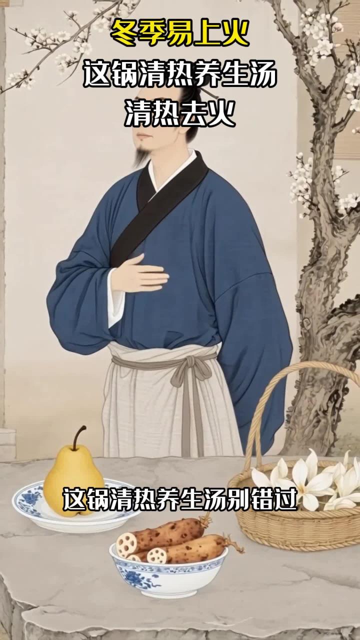 冬季易上火:这锅清热养生汤,清热去火