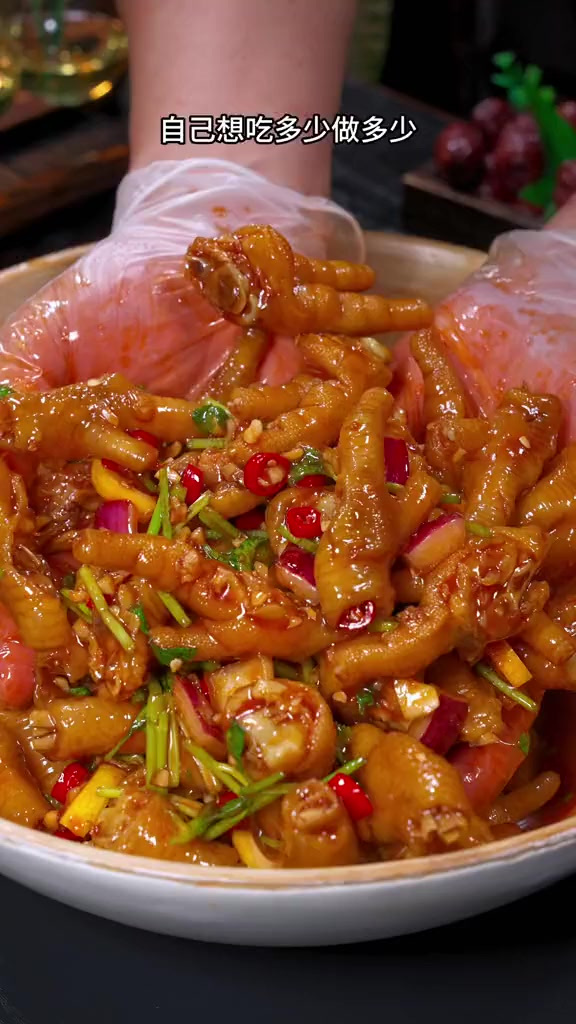 独家秘制柠檬鸡爪,轻松在家享美味!