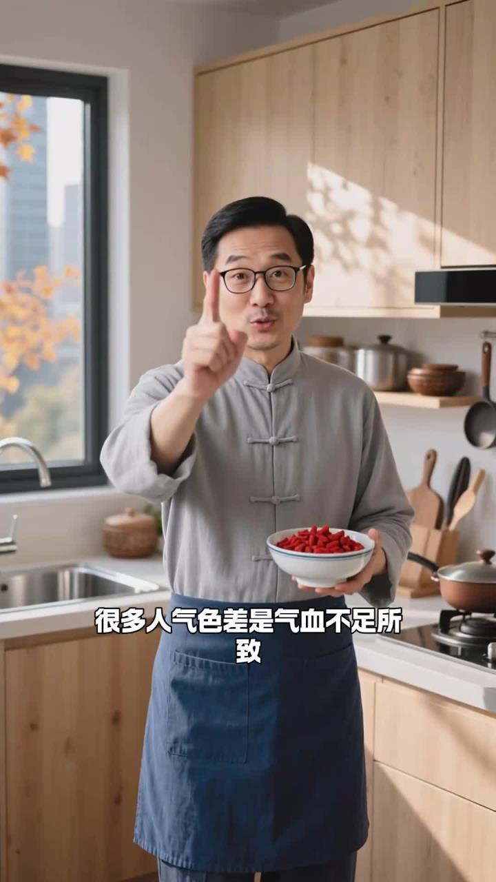 桂圆枸杞粥一碗，补气养血养出红润好气色